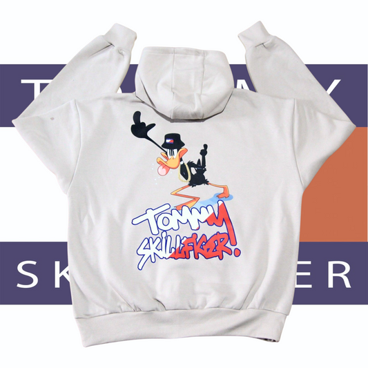 Duck Off - Hoodie - Tan