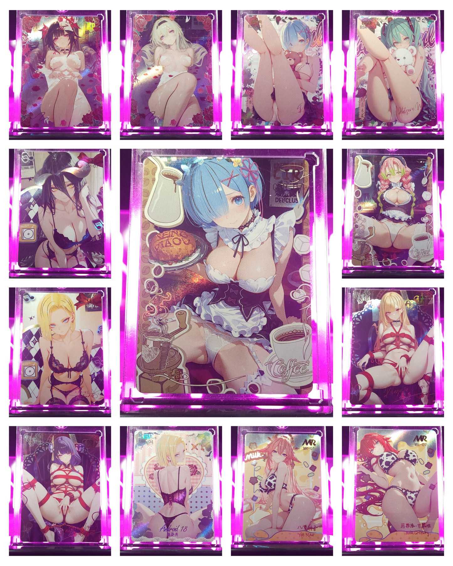 1 Mystery Pack - x5 Waifu Cards