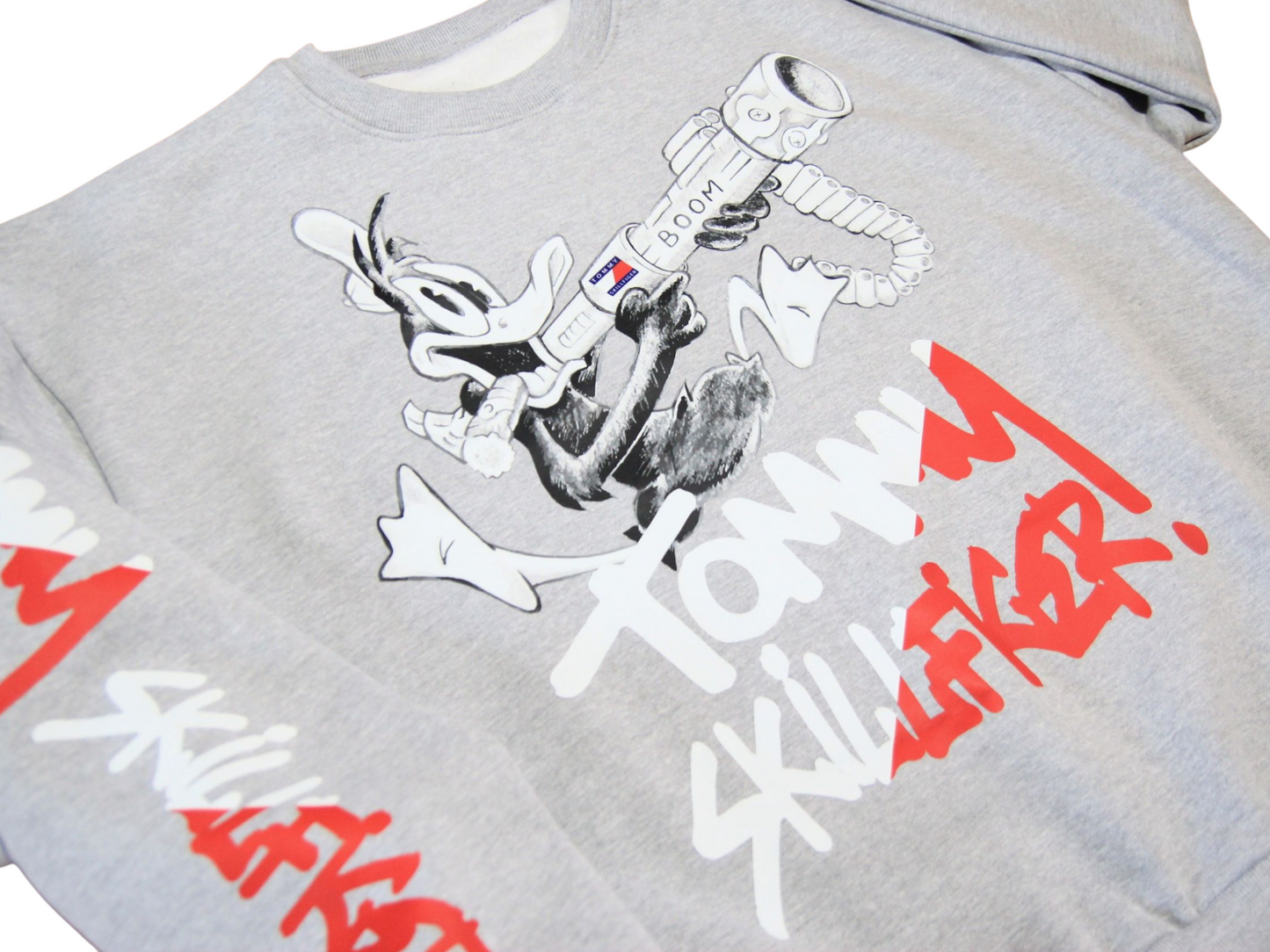 Duck Launcher - Sweater - Heather Grey