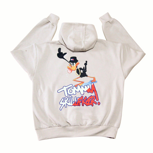 Duck Off - Hoodie - Tan