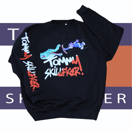 Shut The Fuck Up - Sweater - Black